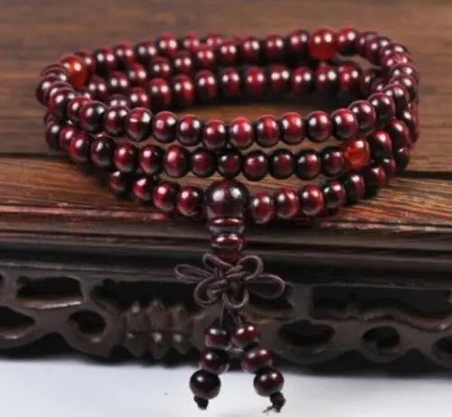 1 шт. Бусы из сандалового дерева мала буддийский Будда медитация 108 молитвенный