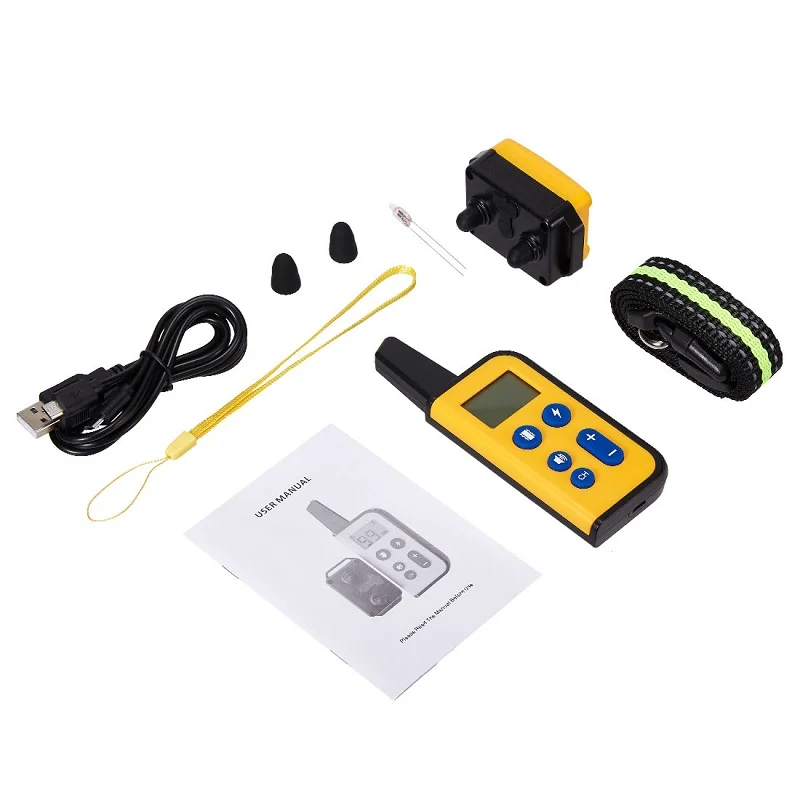 

Electric Anti Bark Device Control Agility Dog Training Equipment Collar Waterproof Dog Accessories For Large Small Hund