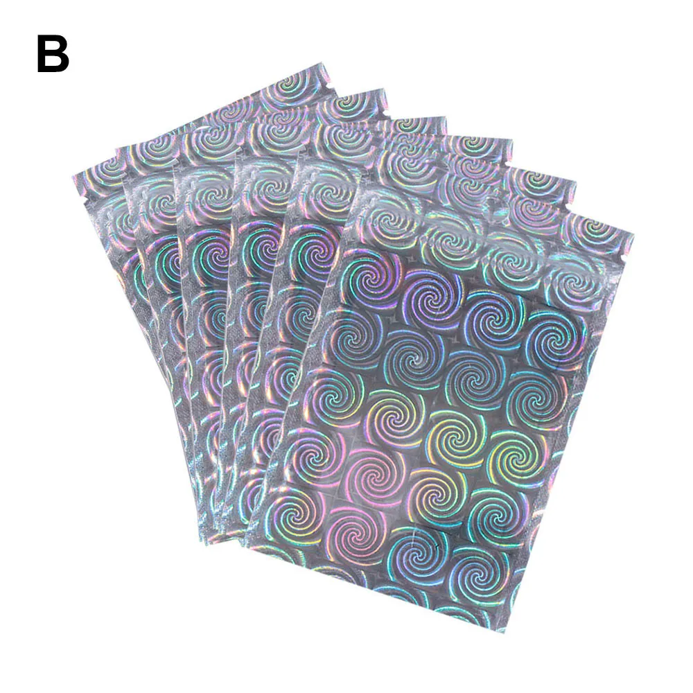 

Голографические пакеты на молнии 10 шт.