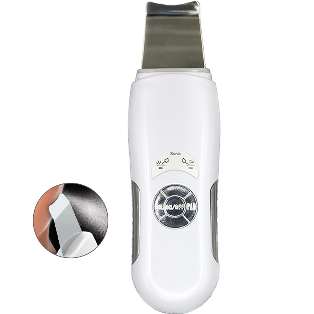 Ультразвуковой скребок для кожи очищающее средство лица удаление черных точек