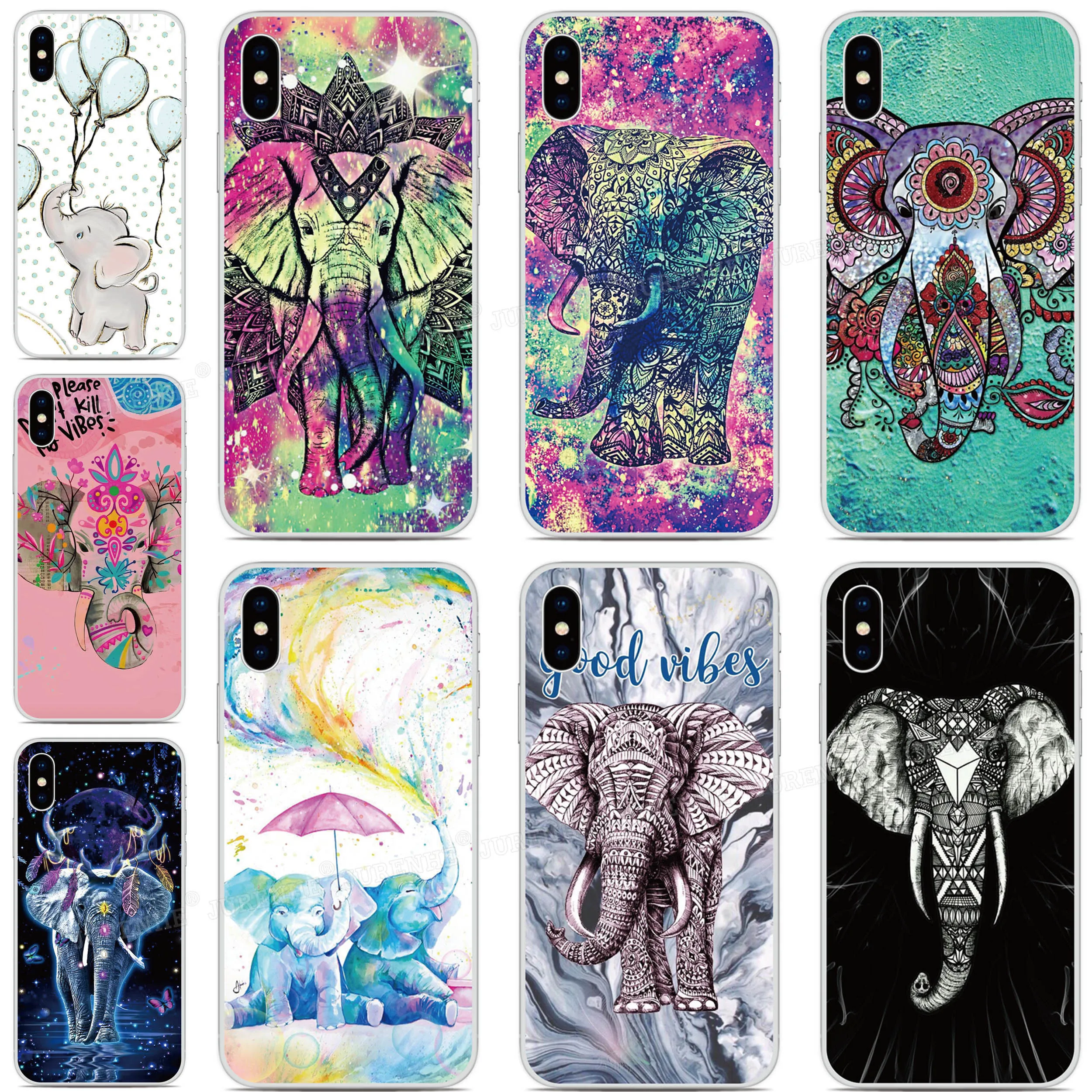 

Elephant Back Cover For Alcatel 3 3L 3V 3X 1 3C 1C 1X 1V 1S 2019 Soft TPU Case For Alcatel 1SE 1S 1V 3L 3C 1A 1B 2020 Phone Case