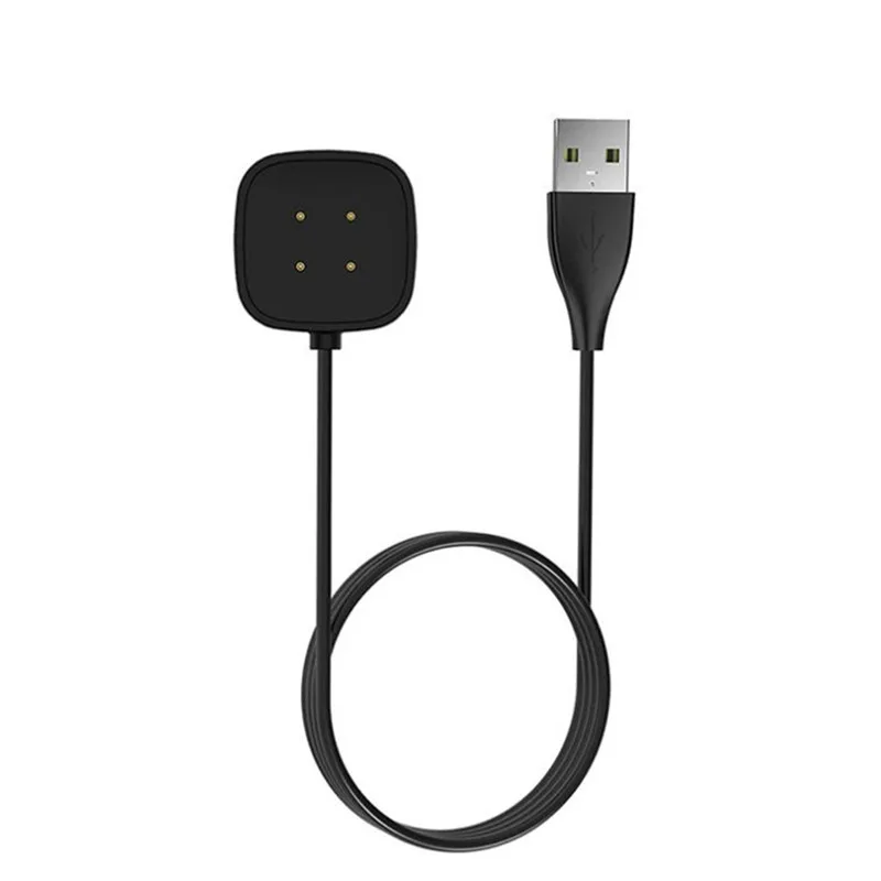 

100 см аксессуары 5 в Беспроводная Магнитная зарядная док-станция USB кабель зарядное устройство Подставка для умных часов Fitbit Versa 3 Fitbit Sense
