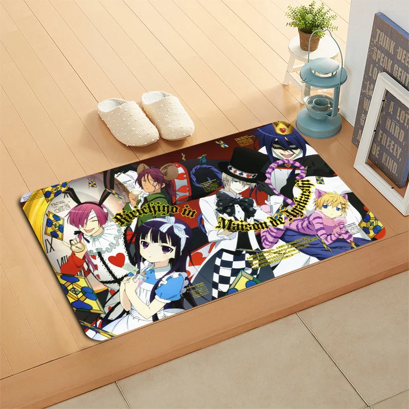HEARMNY новый коврик для дома Inu x Boku SS аниме домашний машина нескользящий ковер