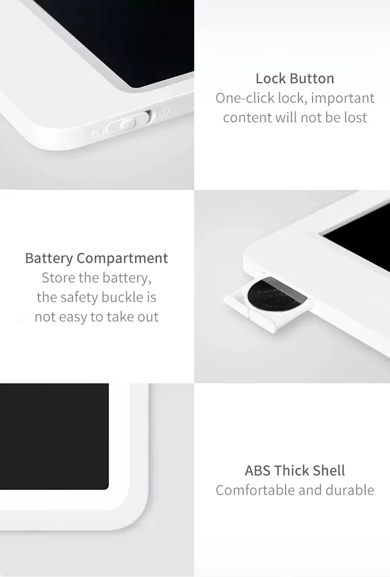 Xiaomi Mijia ЖК-планшет для письма с ручкой цифровой рисунок электронный почерк коврик доска для сообщений
