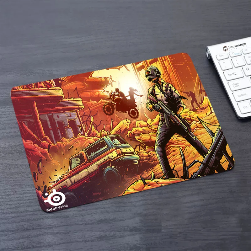 

Small PUBG Gamer Keyboard Pad for Mousepad Anime Rug Gaming Desk Mat Keyboards Accessories PC Gamer Cabinet Pad on the Table