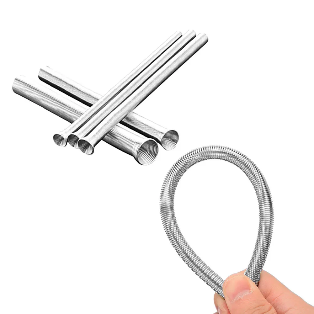 

5PCS Spring Tube Benders Kit 6-16mm Hand Elastic Steel Electrical Wire Bending Pipe Tool For Industries Applications Convenience