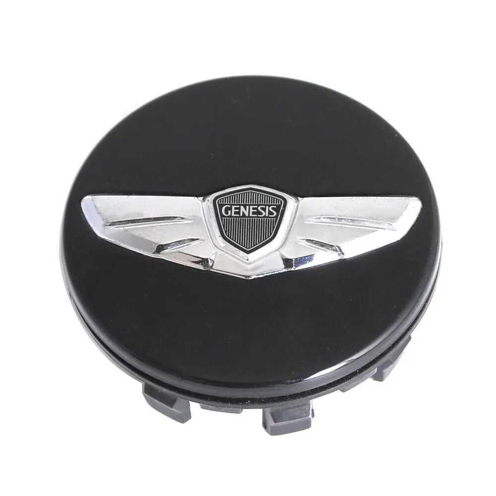 4x 60mm NEW Black Wings Car Wheel Center Hub Caps Cover for Genesis Coupe 18" 19" | Автомобили и мотоциклы