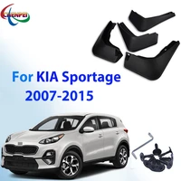 for kia sportage 2007 2015 car fender front rear mud flaps guard splash car car exterior decoration accessories
