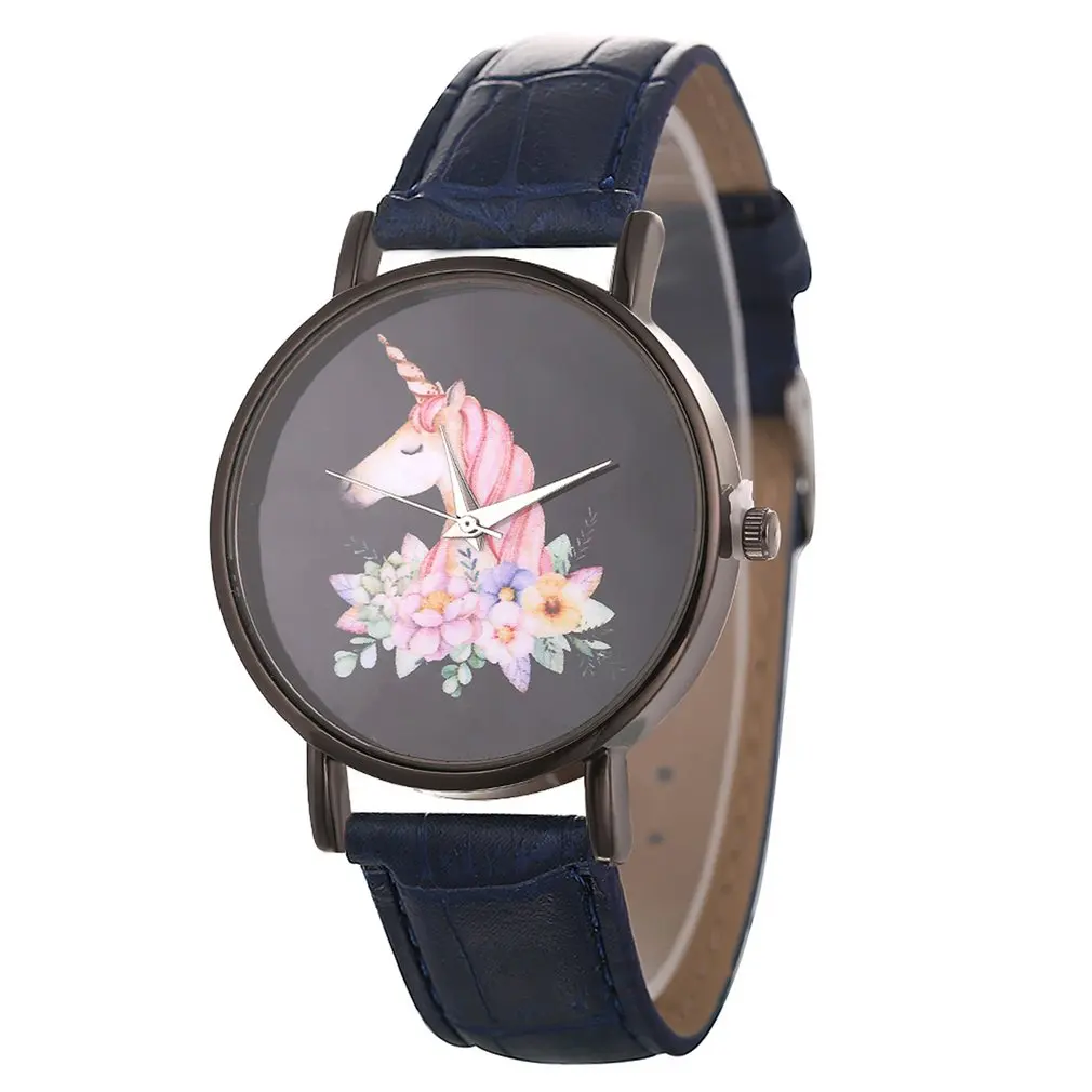 Женские часы с кожаным ремешком кварцевые наручные аналоговые для путешествий