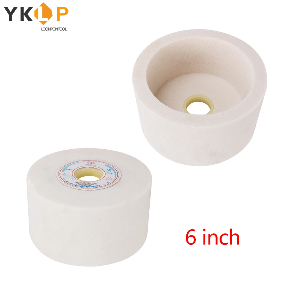 1 шт. керамический шлифовальный круг 6 дюймов зернистость 46/60/80 150x80x32 мм|Абразивные