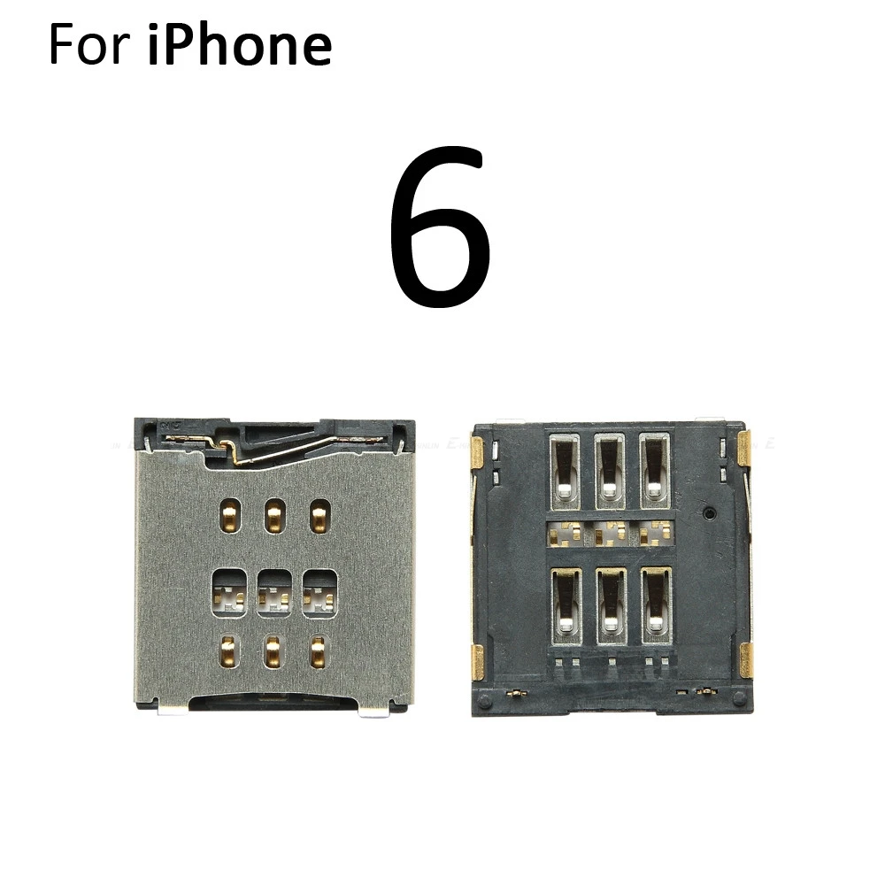 Слот для sim карты держатель iPhone 5 5S SE 5C 6 6S 7 8 Plus слот лотка|card reader slot|sim card slotsim holder |