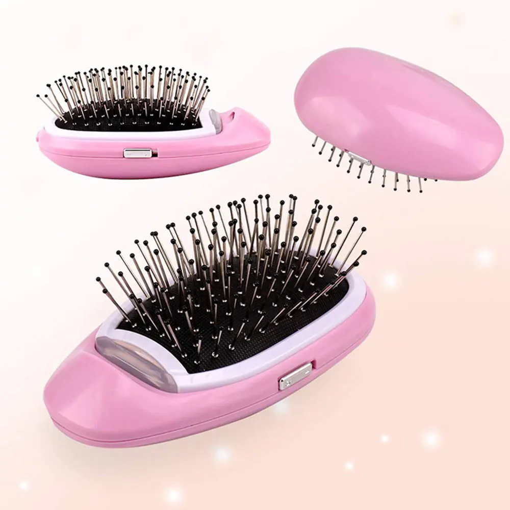 Портативная Ионная Щетка для волос волшебный Электрический Антистатический