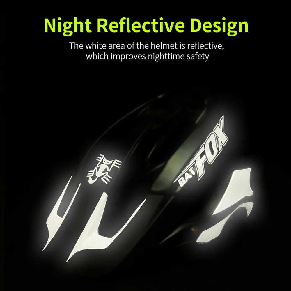 BATFOX комбинезон для мужчин и женщин мужской велосипедный шлем ультра-светильник