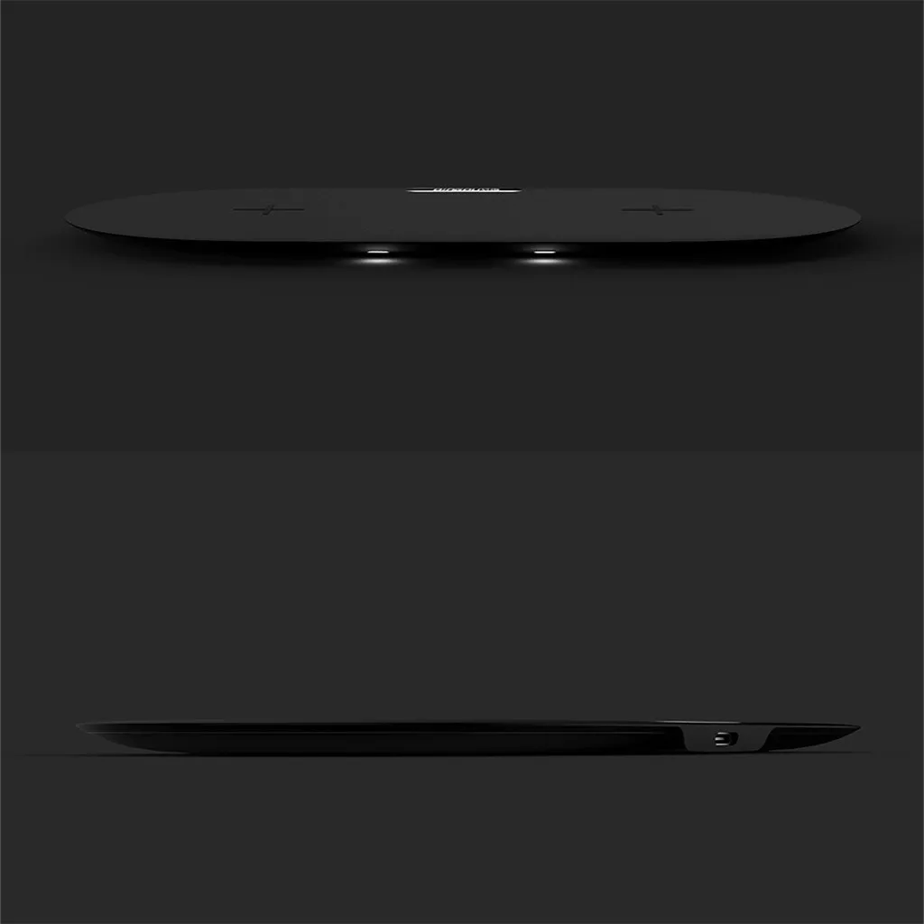 10 Вт двойное Беспроводное зарядное устройство QI для iPhone XS Max XR X 7/8 Plus samsung S9 S10 USB быстрая Беспроводная зарядная док-станция настольная