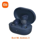 Оригинальные наушники Redmi AirDots 3 Bluetooth беспроводная гарнитура Xiaomi автоматическое подключение Сенсорное шумоподавление игровая гарнитура