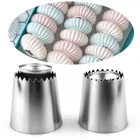 2 шт. сопла для обледенения из нержавеющей стали Sultan труба русская выпечка советы кекс большая глазурь трубопровод сопло для выпечки