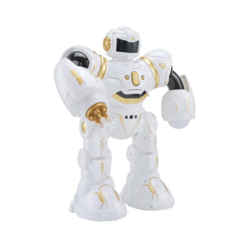 Education Toy Kid Friend 2.4G Intelligent RC Battle Robot Fire shell Can speak english story dance sing song program play to | Игрушки и