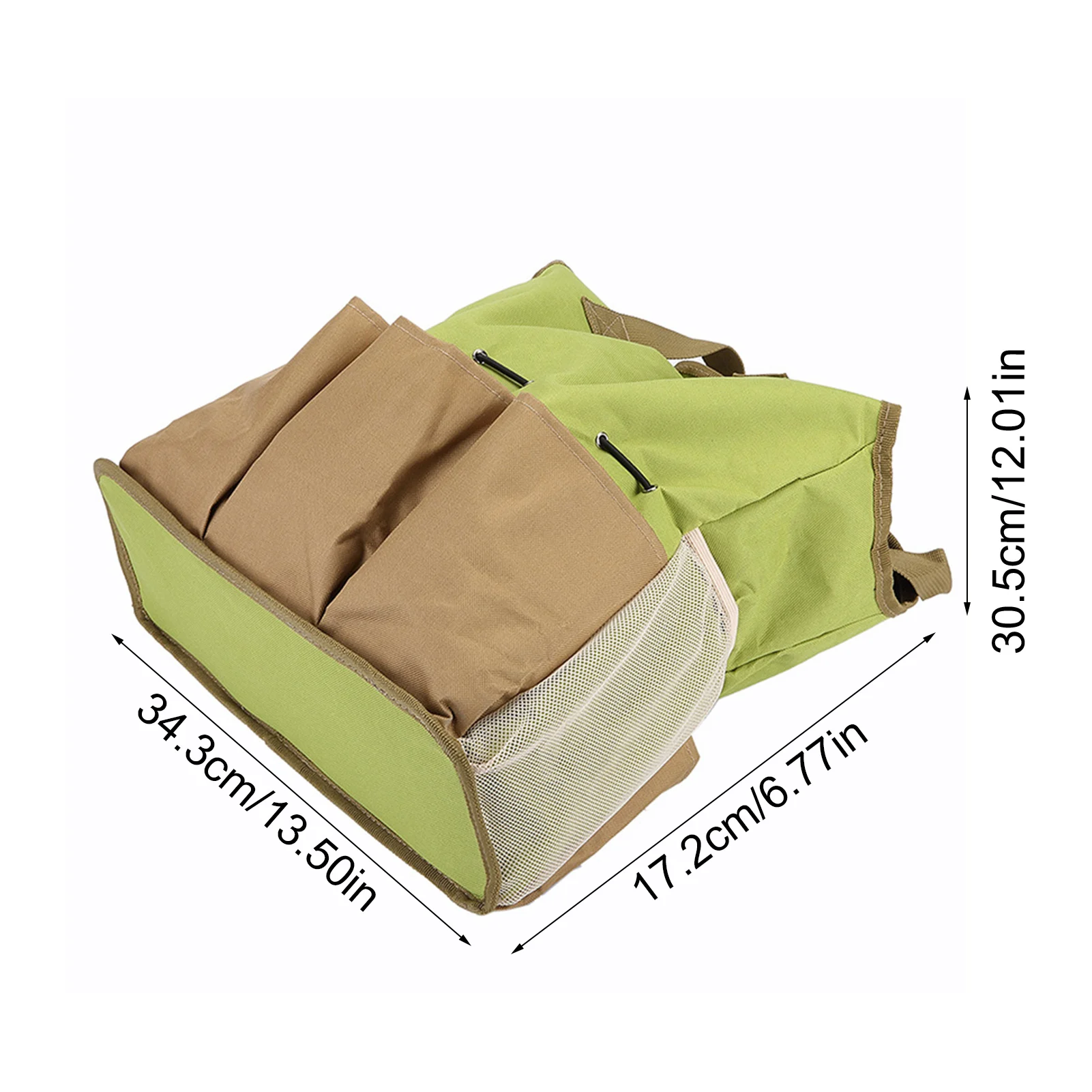 

Portable Garden Tool Bag Outdoor Work Oxford Storage Bag Garden Kneeler Tote Storage Organizer With 9 Pockets