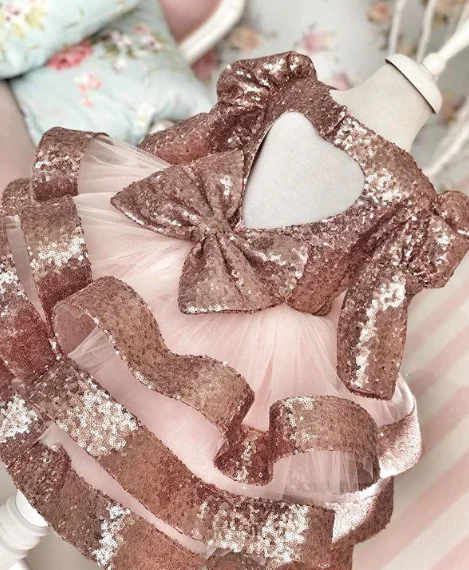 Bling бокал для шампанского с блестками платья на день рождения девочек Платье в