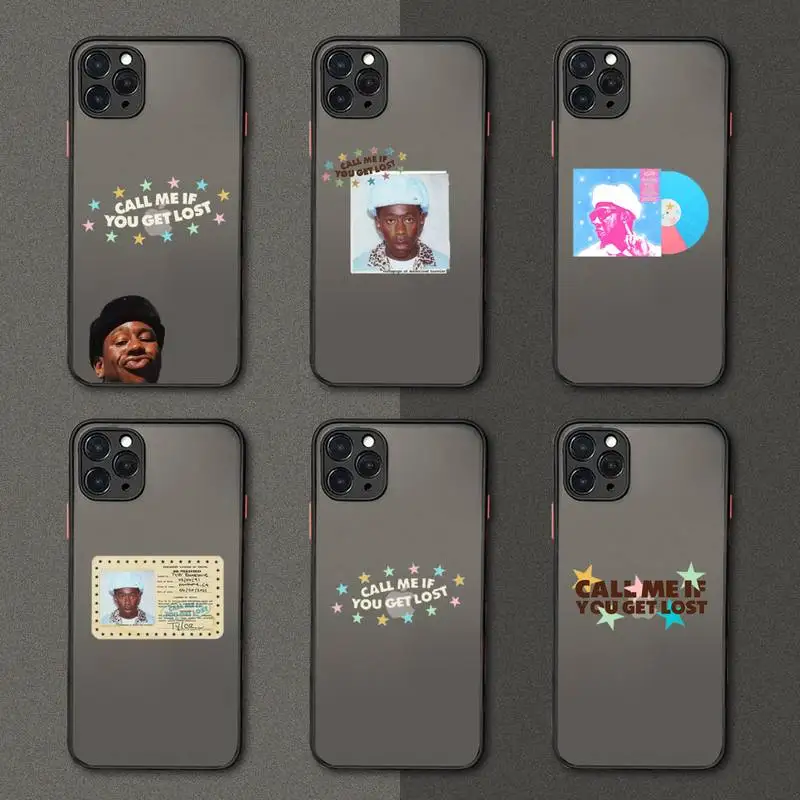 

Tyler The Creator CALL ME IF YOU GET LOST Phone Case matte transparent For iphone 7 8 11 12 plus mini x xs xr pro max cover