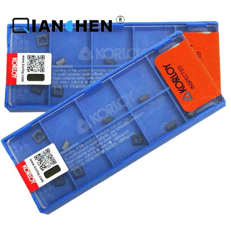 Оригинальные детали для обточки Корея Korloy SPMT050204 PD PC5300 SPMT060205 (10 шт./лот)|Токарный
