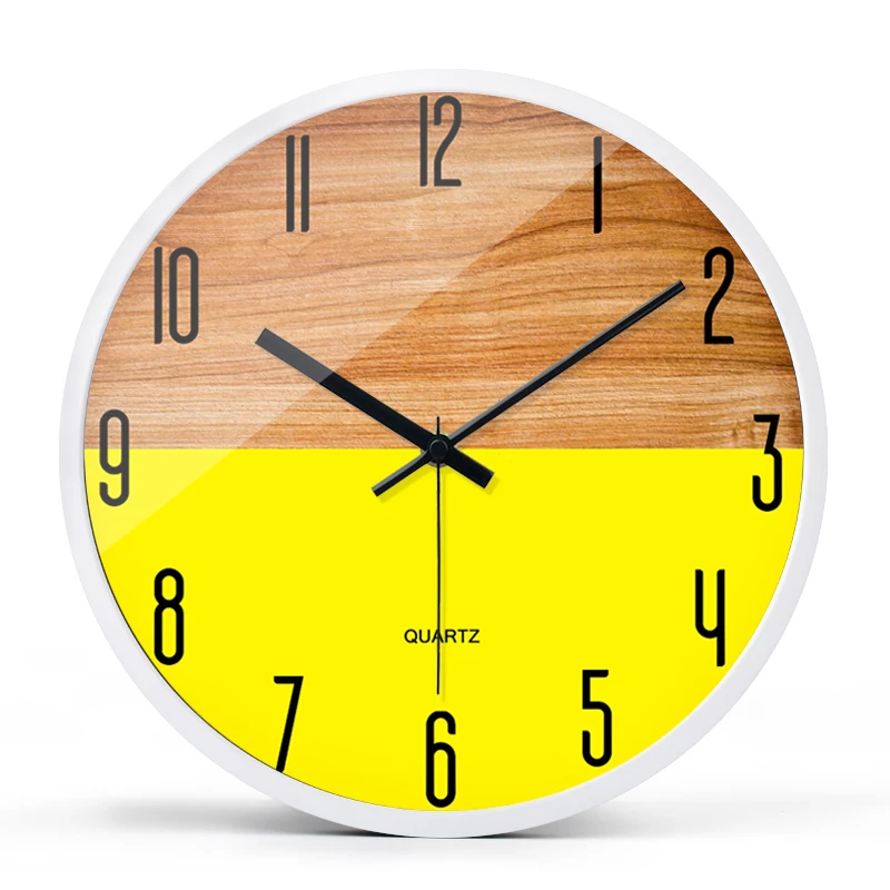 

Creative Fashion Wall Clock Living Room Modern Simple Mute Clock Quartz Bedroom Metal Reloj Pared Wall Decorations Bb50wc