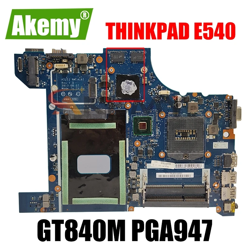 

Материнская плата для ноутбука LENOVO Thinkpad E540 AILE2 NM-A161 SR17D GT840M Материнская плата ноутбука PGA947 материнская плата