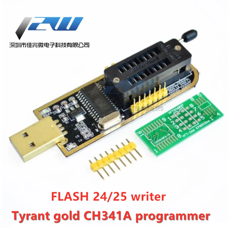 CH341A программатор материнская плата USB маршрутизация LCD local gold BIOS FLASH 24 25