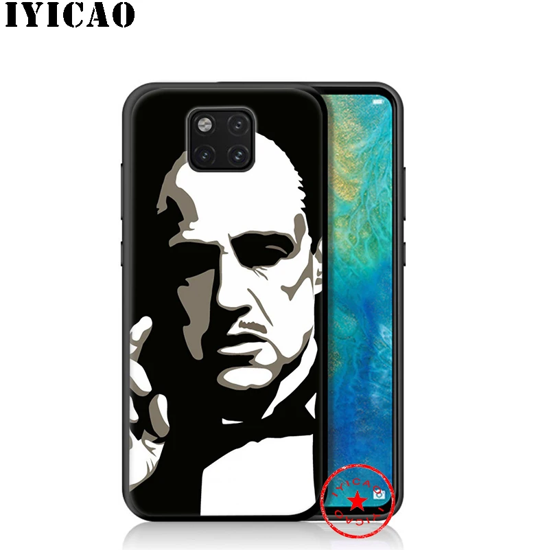 IYICAO Крестный отец холодно мягкий чехол для huawei P30 P20 P10 P9 P8 P Smart Z плюс 2019 Lite рro 2018 2017