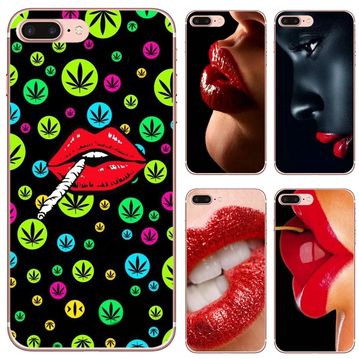 

Red Sexy Lips Luxury Korea Monroe For iPhone 10 11 12 13 Mini Pro 4S 5S SE 5C 6 6S 7 8 X XR XS Plus Max 2020 Case Cover