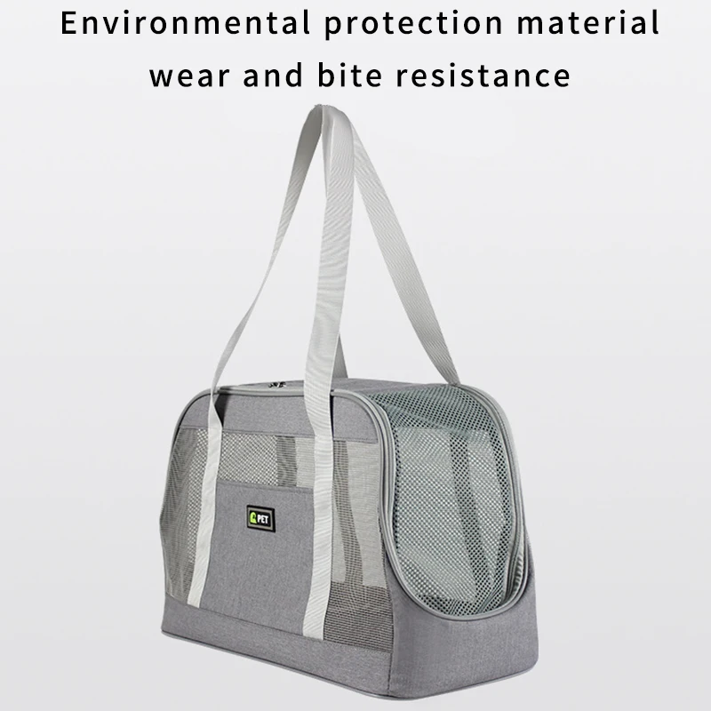 

Cat Dog Bag Carrier Breathable Mesh Dog Backpack Large Capacity Pet Carrying Bags Outdoor Travel Hiking Transport Box Supplies