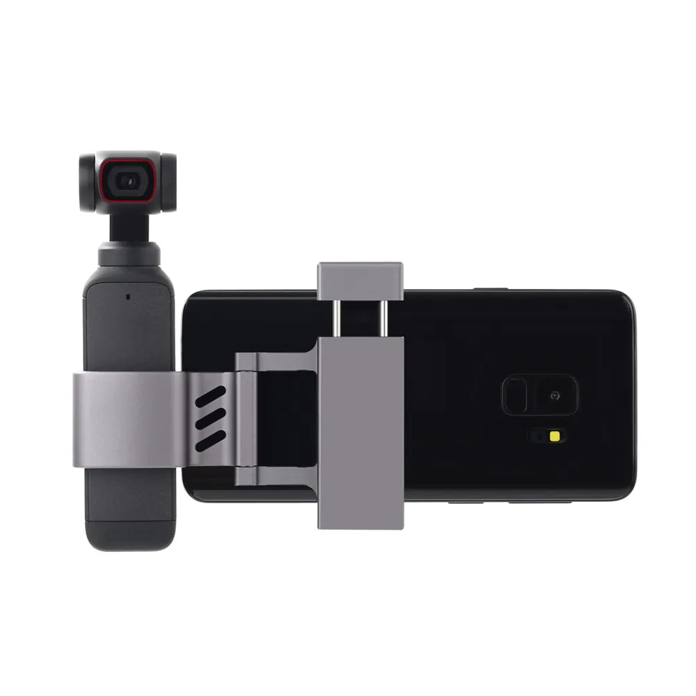 

Durable Oldable Aluminum Alloy Phone Clamp Fixing Bracket Holder for OSMO POCKET 1/2 Handheld Gimbal Accessories