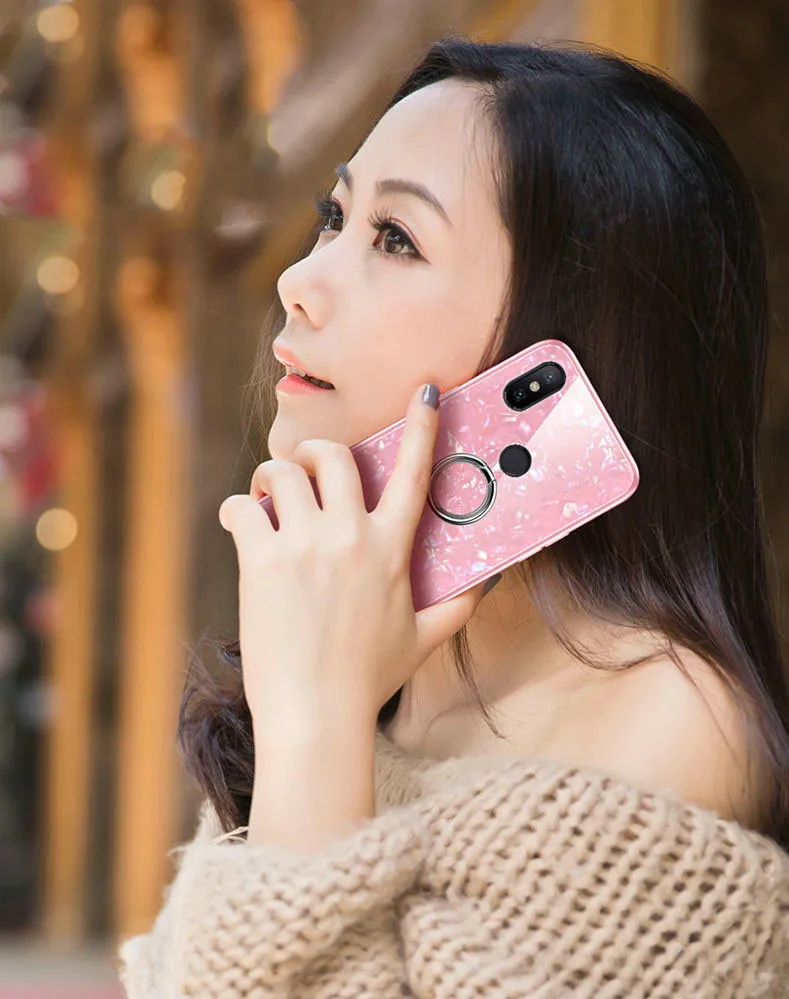 Чехол для Xiaomi redmi note 7 note 6 7pro из мягкого ТПУ и твердого закаленного стекла, чехлы для Xiaomi redmi note 7 6