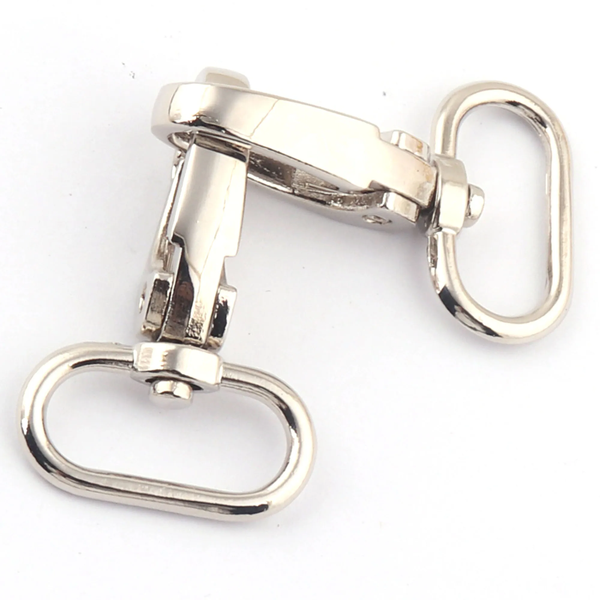 Шарнирные застежки для ключей с карабином золотого/серебряного цвета клипса на