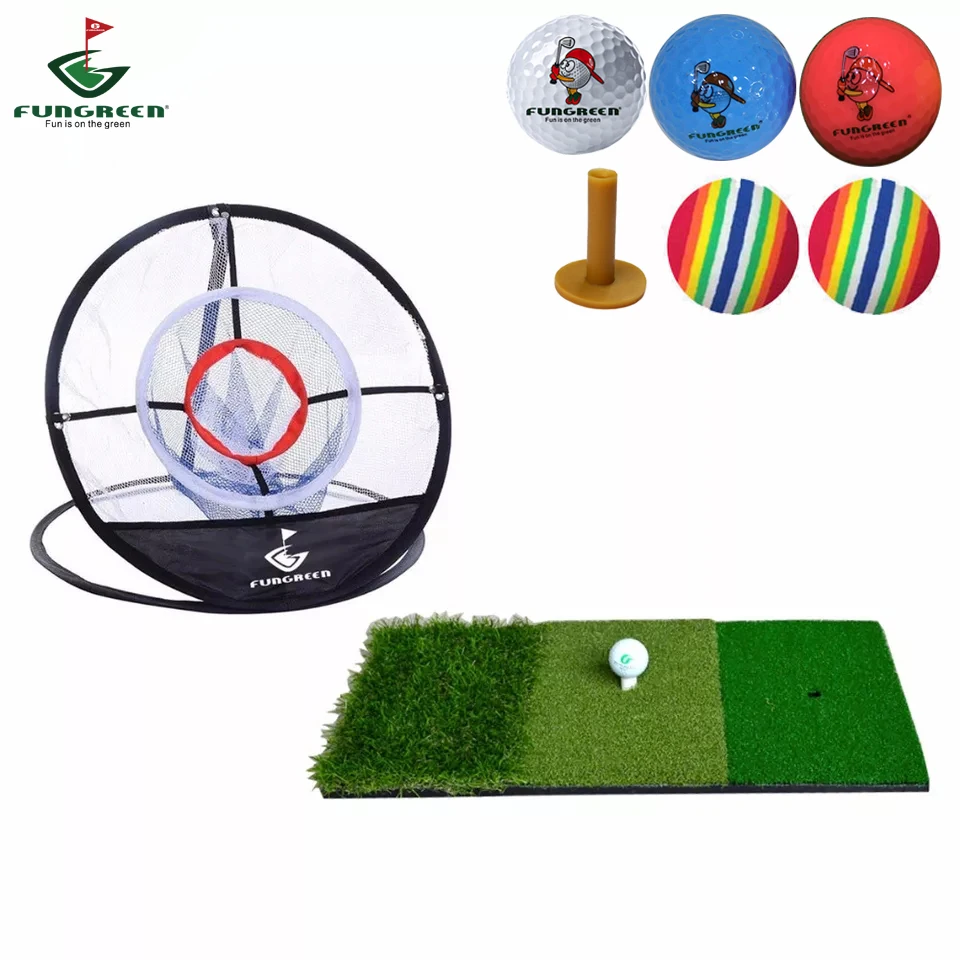 FUNGREEN 12 ''x 24'' Гольф зазубрин сборка коврики для клетки практика дома и улицы
