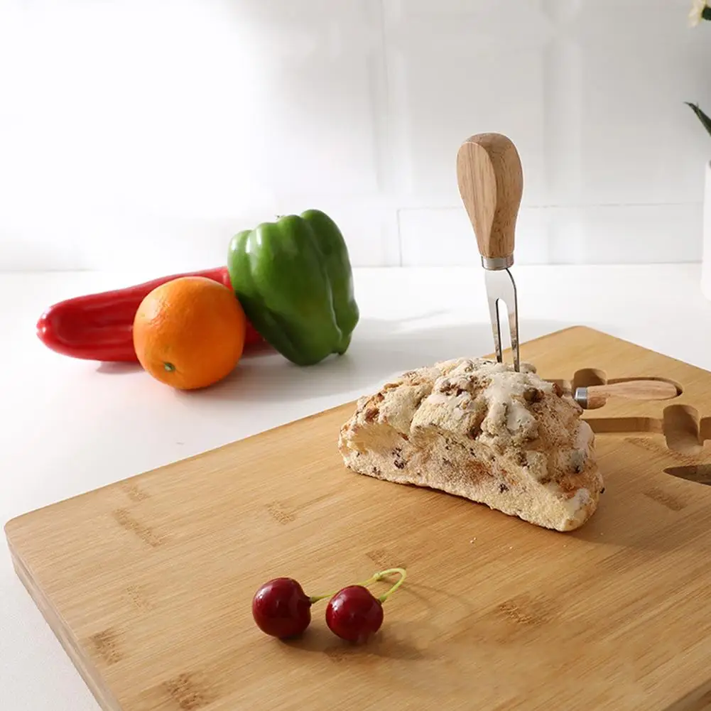 Набор доски для сыра прочная доска с 3 ножами резки набор посуда колбасы