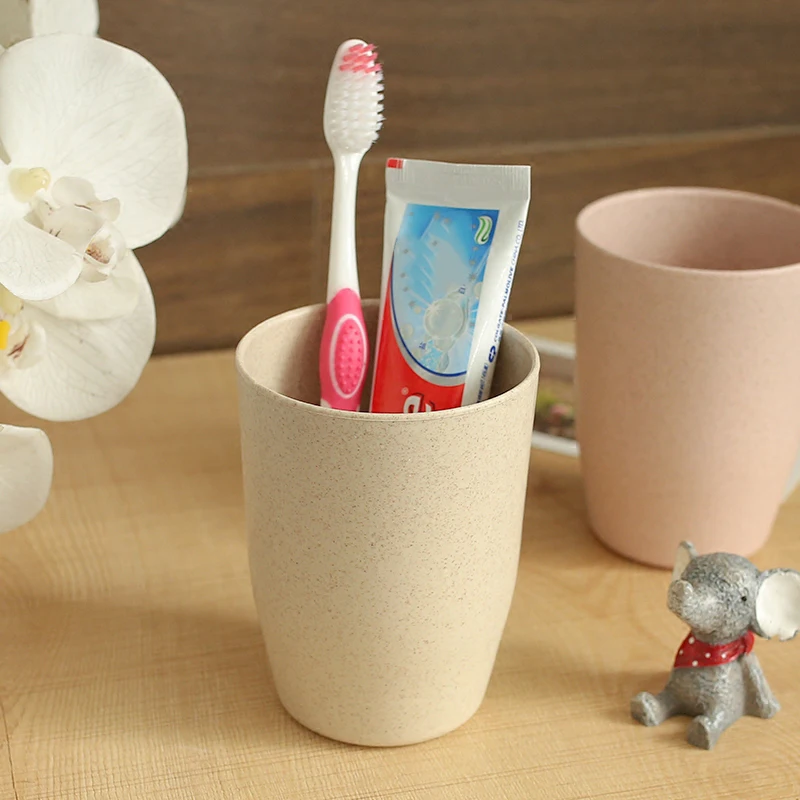 Пластиковые чашки для чая в скандинавском стиле Экологичная чашка из пшеничной