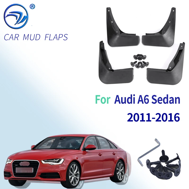 Автомобильные Брызговики Брызговик для Fender аксессуары Audi A6 седан 2011 2012 2013 2014 2015