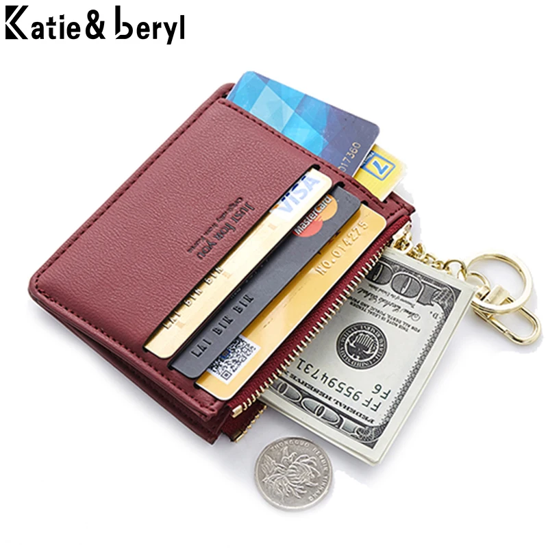 Маленькие кошельки EYES IN LOVE Женский держатель для карт цепочка ключей кошелек