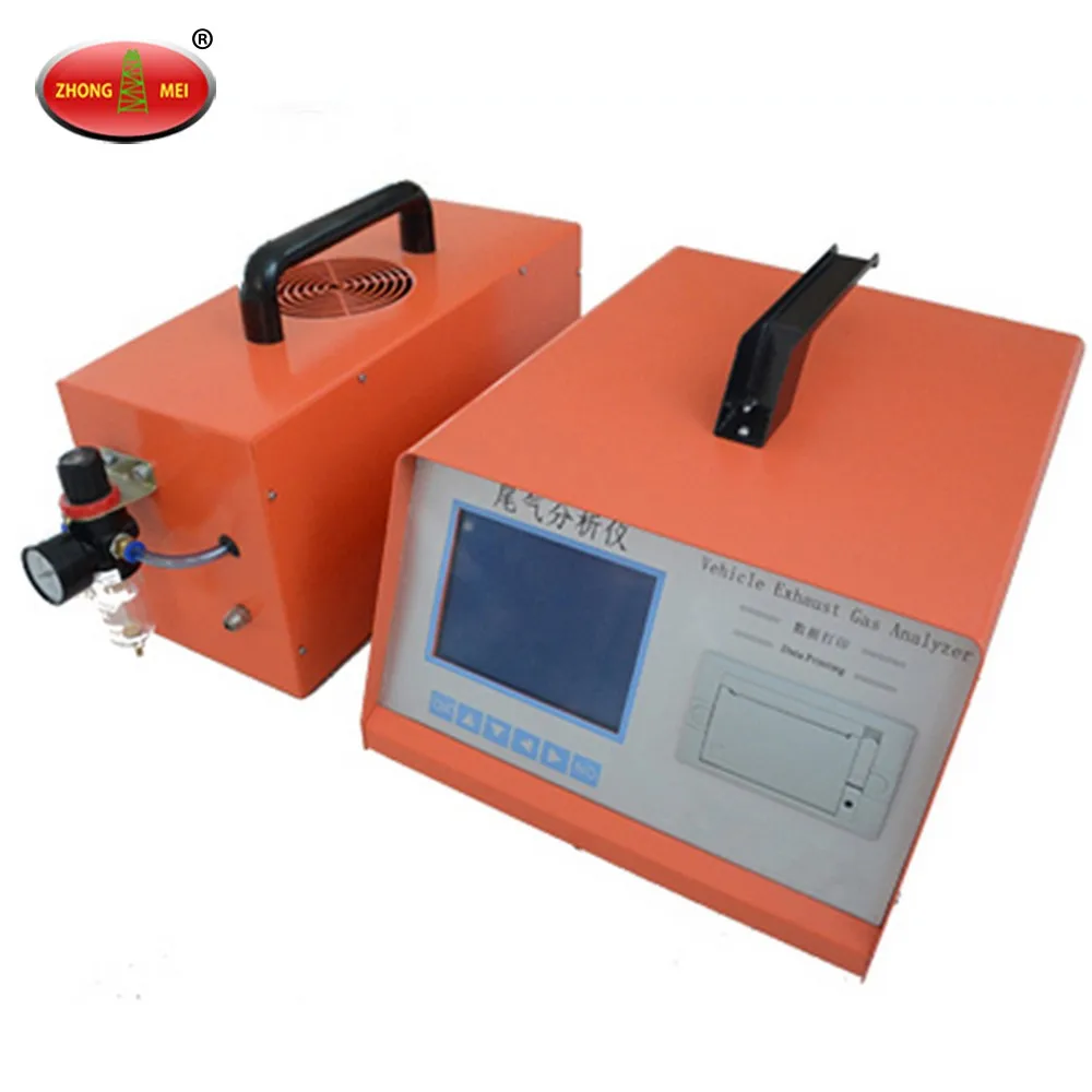

Automobile exhaust gas analyzer diesel smoke tester dual-use petrol and diesel vehicle emission tester HC,CO,CO2,O2,NO analyzer