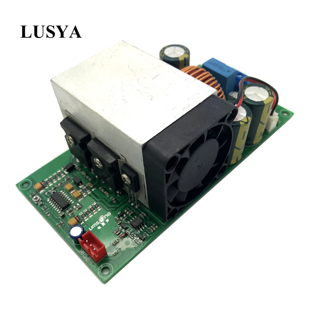 Amplificadora de Potência Lusya-placa Digital Alta Fidelidade 1000w Irfp4227 Irs2092s