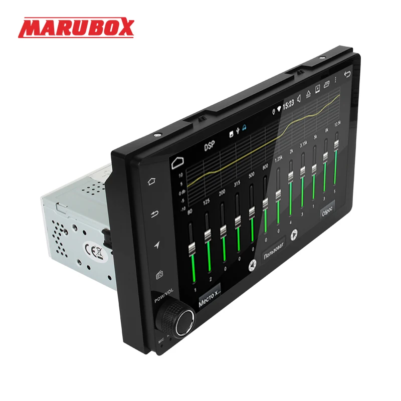 MARUBOX KD9044 Штатное головное устройство для TOYOTA COROLLA 2017 Android 9.0 Восьмиядерный
