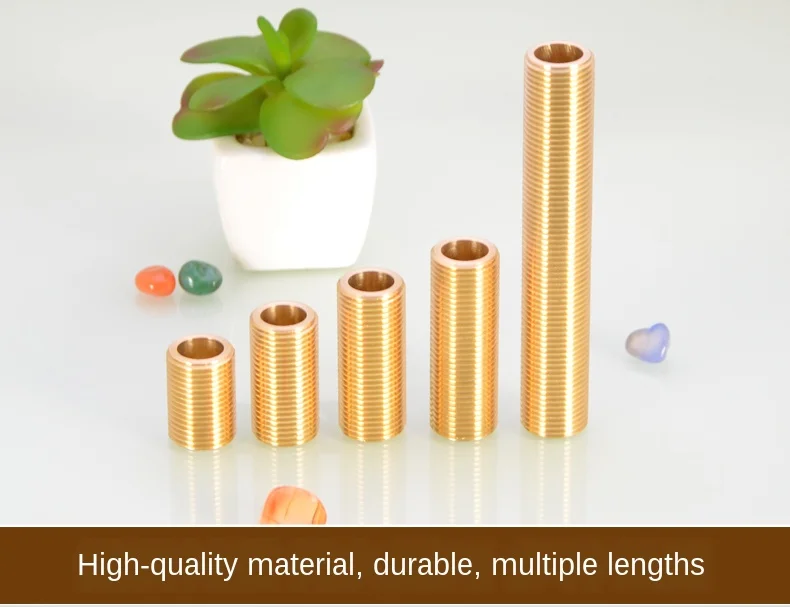 Трубы 1/2 дюйма Сквозное соединение трубы полностью медный Двойной наружный