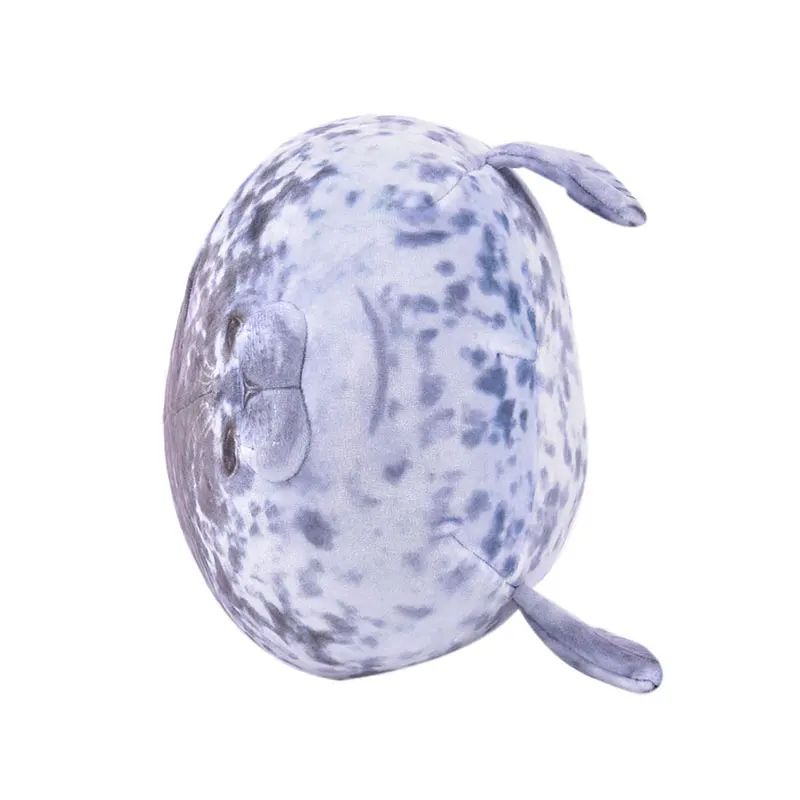 

3D Novelty Angry Blob Seal Pillow Chubby Sea Lion Doll Plush Stuffed Toy Baby Sleeping Throw Pillow Gifts for Kids Girls 30/60CM