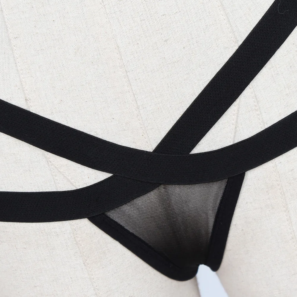 

Women Sexy Octopus Lingerie Bandage Mesh Women Seamless Briefs Underwear Knickers Floral Lingerie Panties T string Thongs Knick