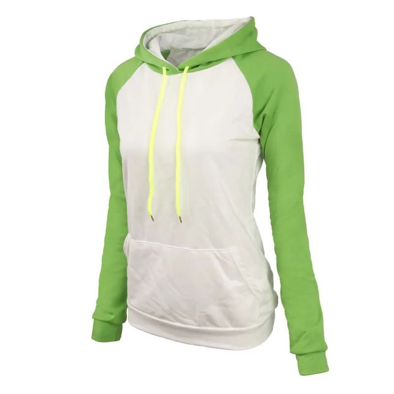 Модные толстовки QNPQYX женские свитшот толстовка в стиле пэчворк пуловер с