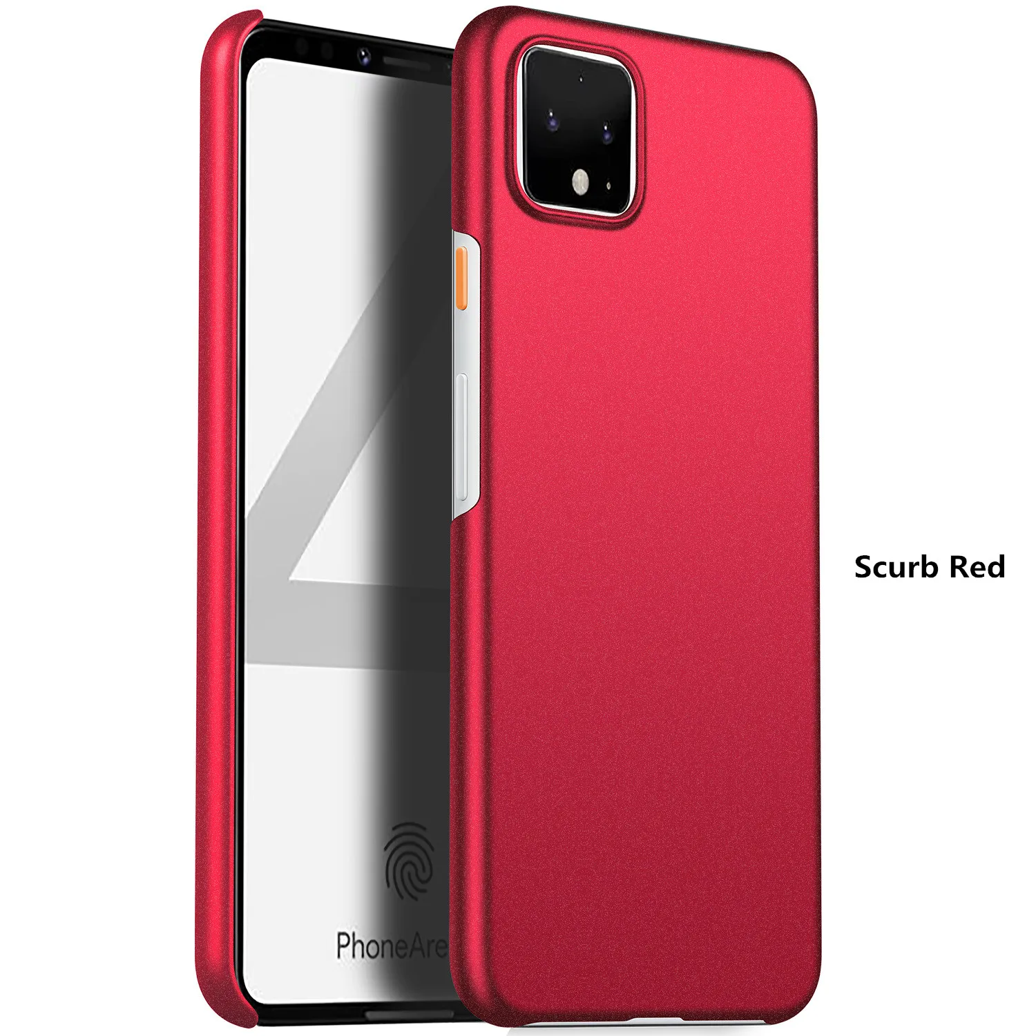 Scrub Red Для Google Pixel 4 XL чехол MSVII роскошный простой+ матовый Стильный чехол для телефона для Pixel 2 3 4 3A XL 4XL 3XL 2XL чехол s - Цвет: Scrub Red