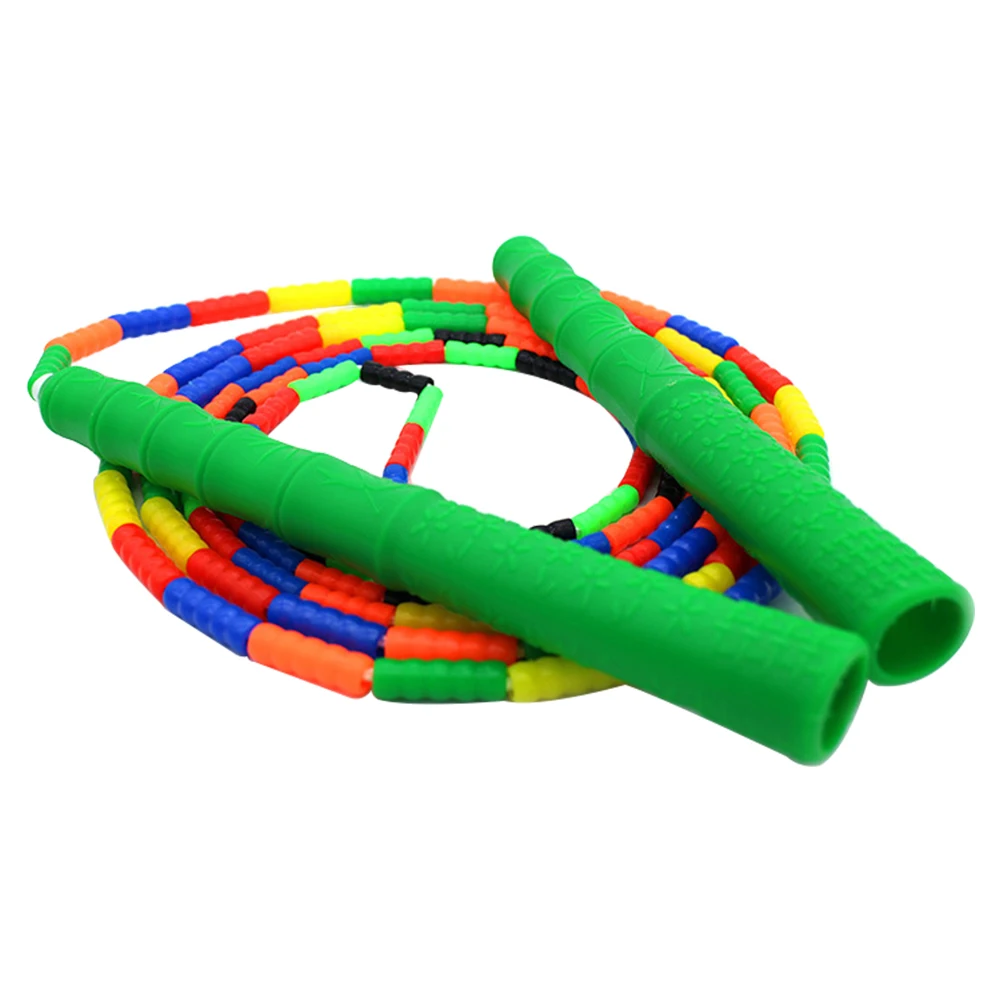 

280cm Jump Rope Workout Adjustable TPU Non Slip Segmented Soft Beaded Kids Fitness Sports Home Training Weight Loss