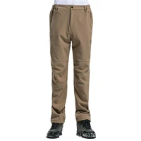 men winter hiking pants outdoor climbing windproof waterproof warm trousers