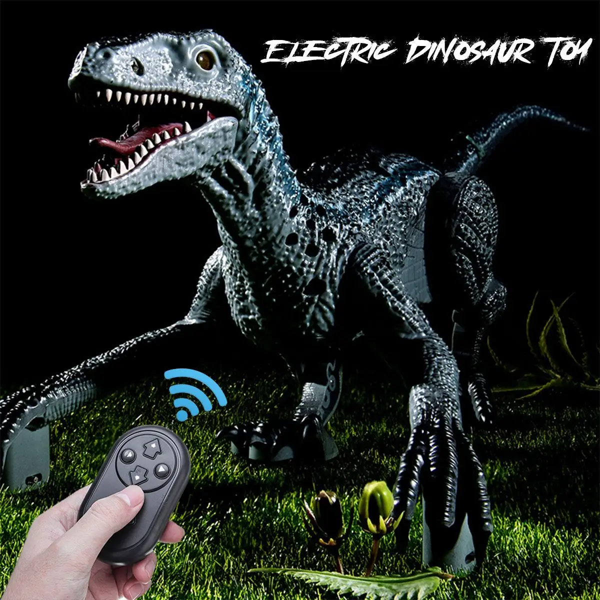 

2.4G RC Dinosaur Raptor Jurassic Remote Control Velociraptor Toy Electric Walking Dino dragon Toys For Childrens Christmas Gifts